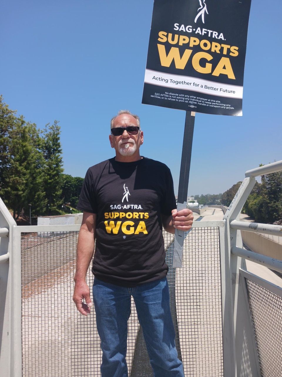 actor protester