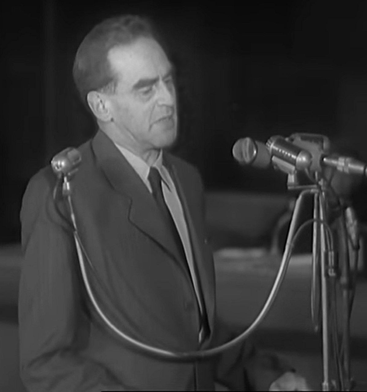 Rudolf Slansky during 1952 trial