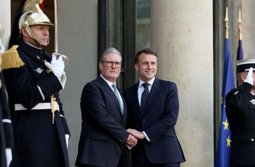Starmer Macron
