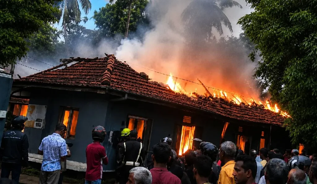 The Mawpiya Sevana Fire: Twelve Dead because Capitalism has no use for the Elderly 1 Fire in Horana